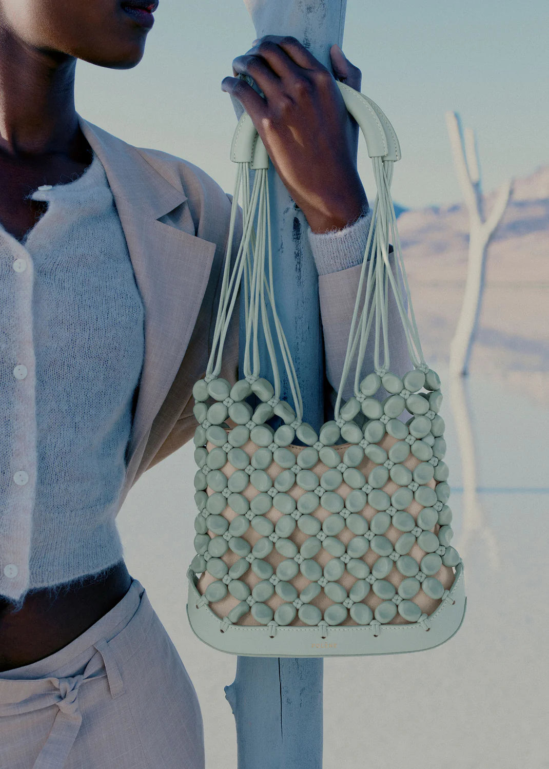 Polene Sole Sea Foam-The Luxury Lane