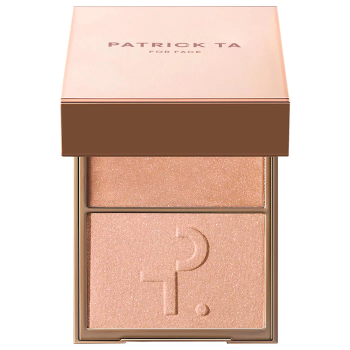 Patrick Ta Daddy Major Glow Crème & Powder Light Reflecting Translucent Highlighter Duo-The Luxury Lane