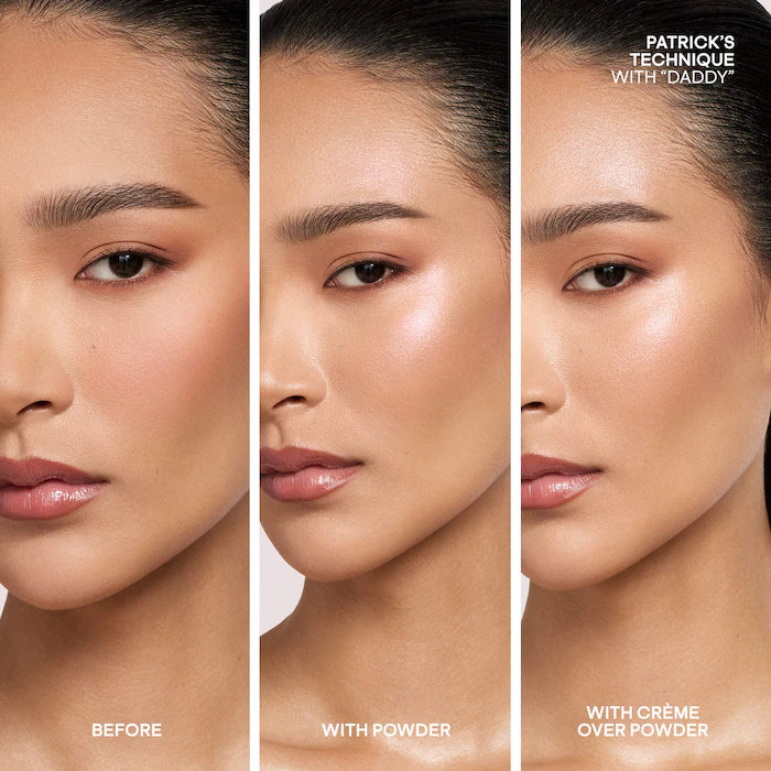 Patrick Ta Daddy Major Glow Crème & Powder Light Reflecting Translucent Highlighter Duo-The Luxury Lane