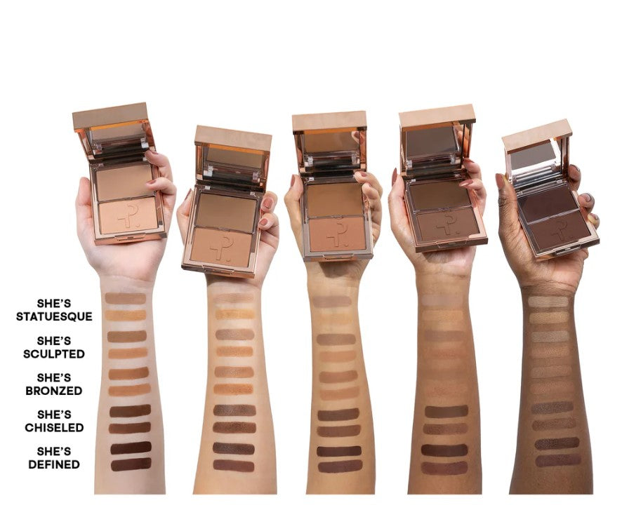 Patrick Ta: Major Sculpt Creme Contour & Powder Bronzer Duo-The Luxury Lane