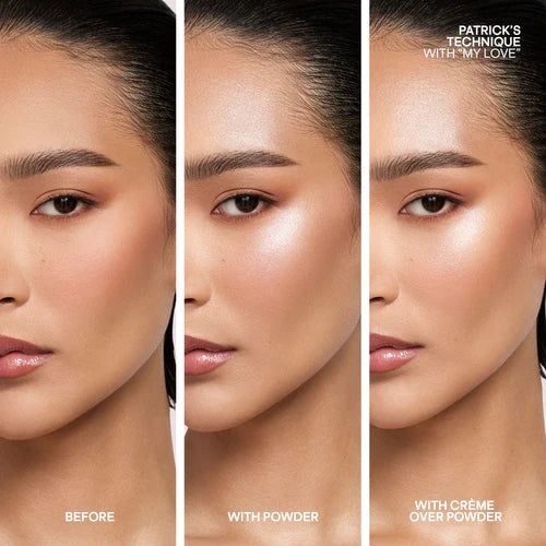 Patrick Ta Major Glow Creme & Powder Light Reflecting Translucent Highlighter Duo - My Love-The Luxury Lane