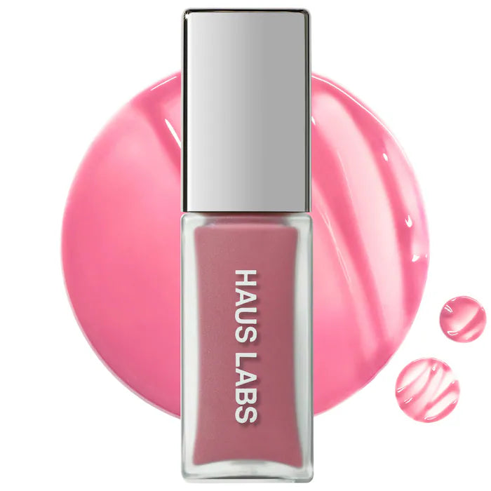 Haus Labs Macaron PhD Hybrid Lip Glaze Plumping Gloss-The Luxury Lane