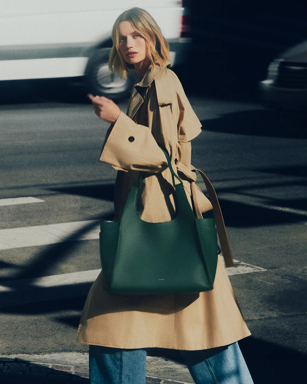 Cuyana Double Loop Satchel-The Luxury Lane