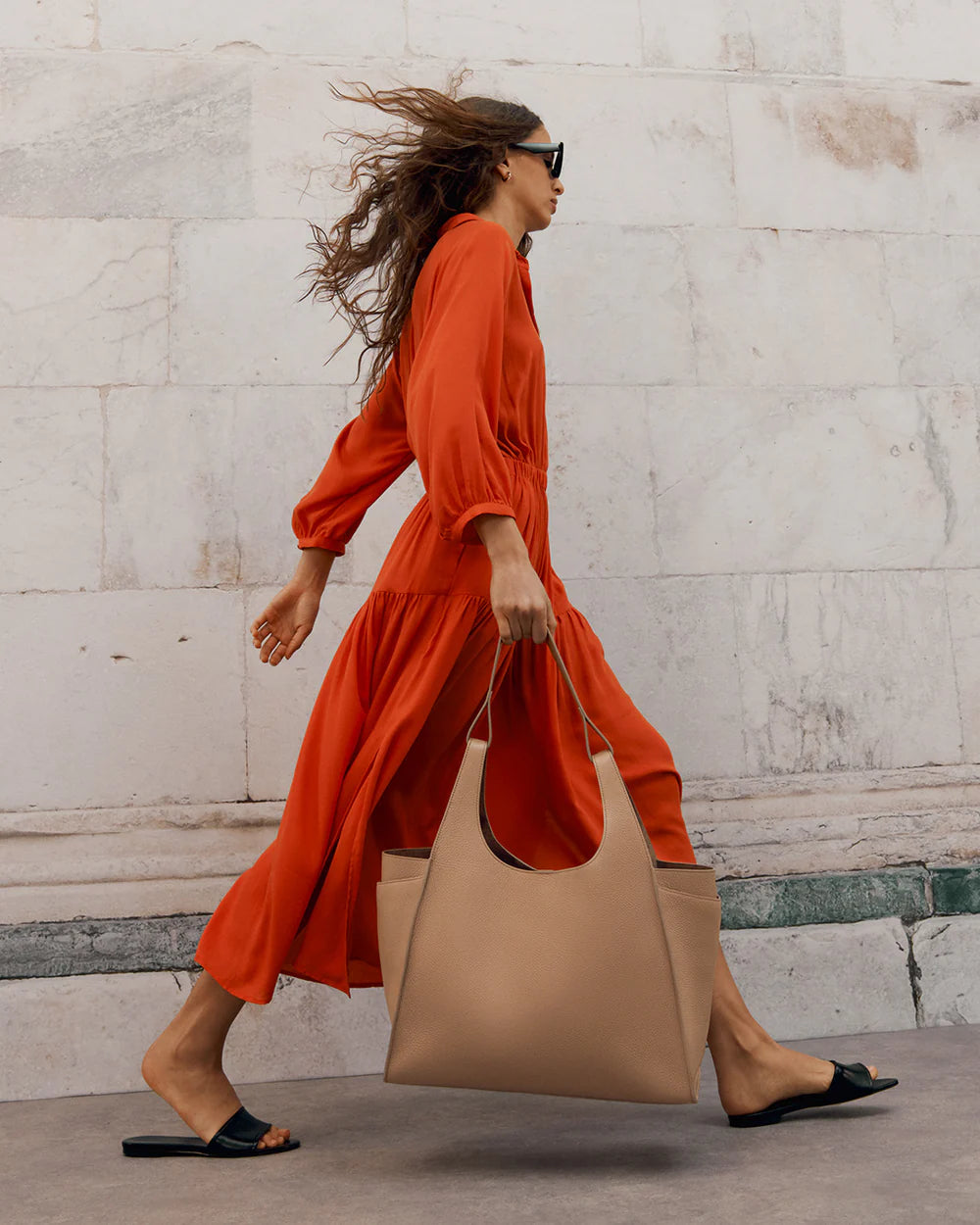 Cuyana Double Loop Satchel-The Luxury Lane