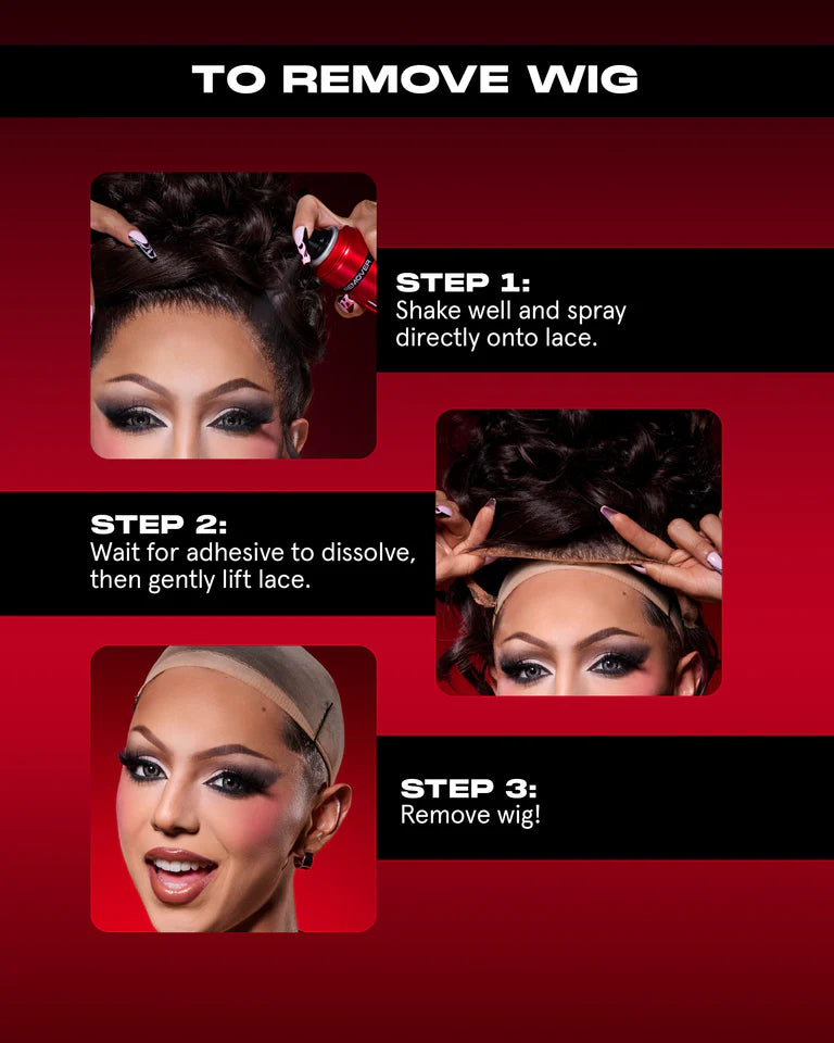 ONE SIZE Go Off Makeup and Wig Adhesive Dissolving Mist-The Luxury Lane