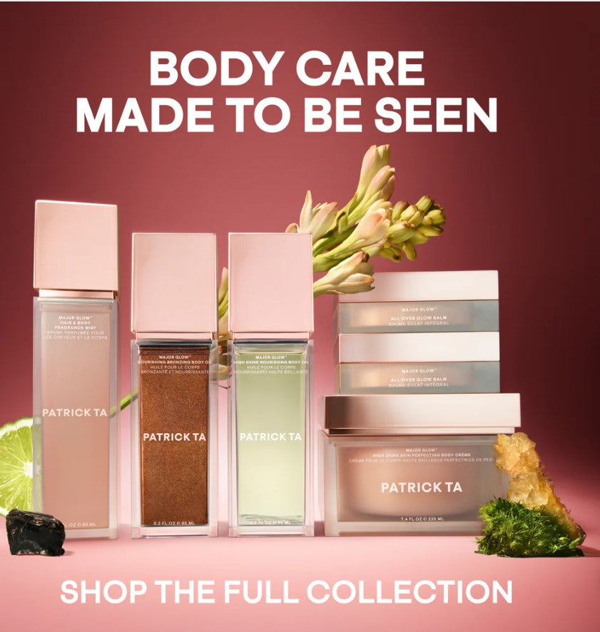 PATRICK TA: Major Glow High Shine Skin Perfecting Body Creme-The Luxury Lane
