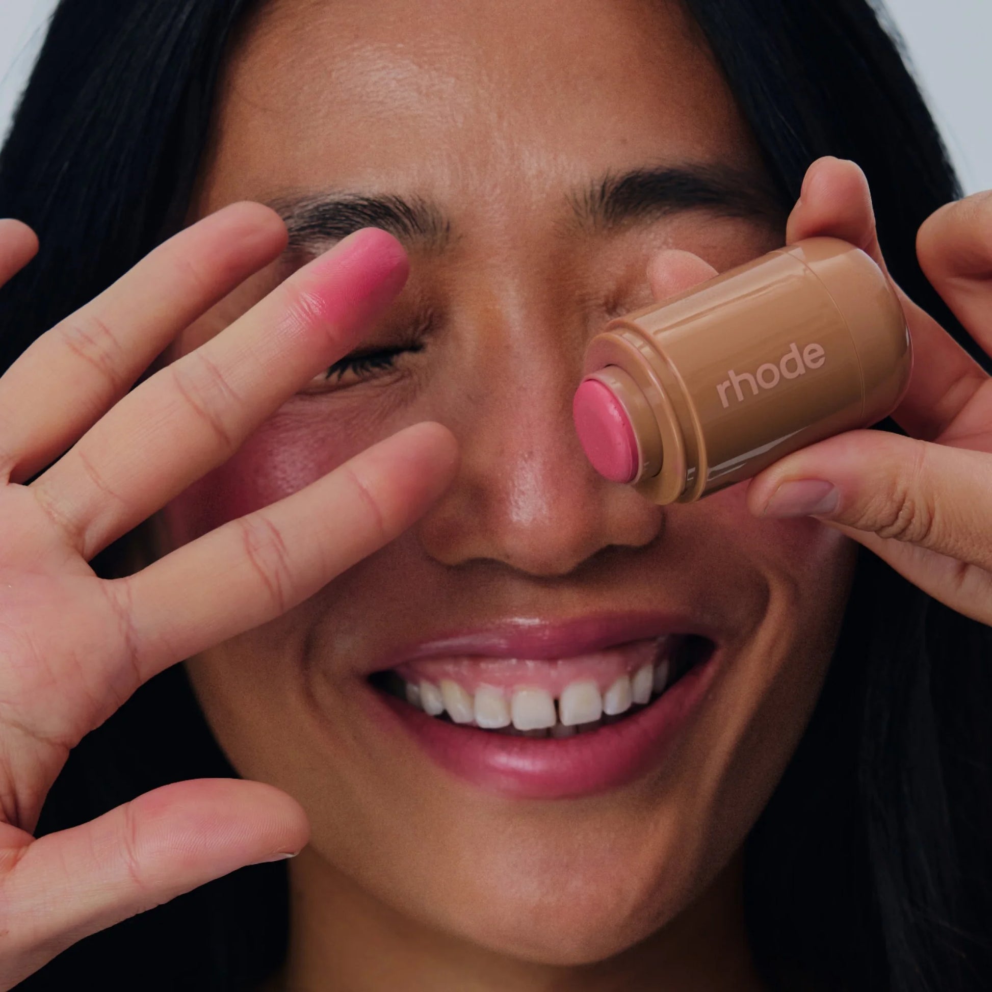 rhode pocket blush juice box - hot pink-The Luxury Lane