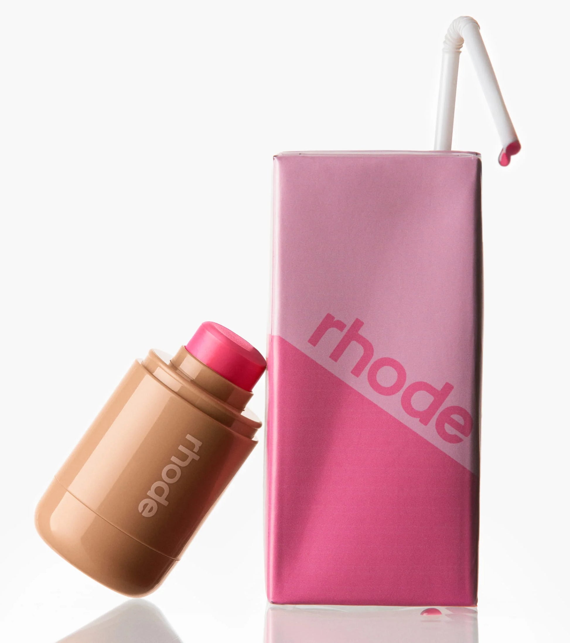rhode pocket blush juice box - hot pink-The Luxury Lane