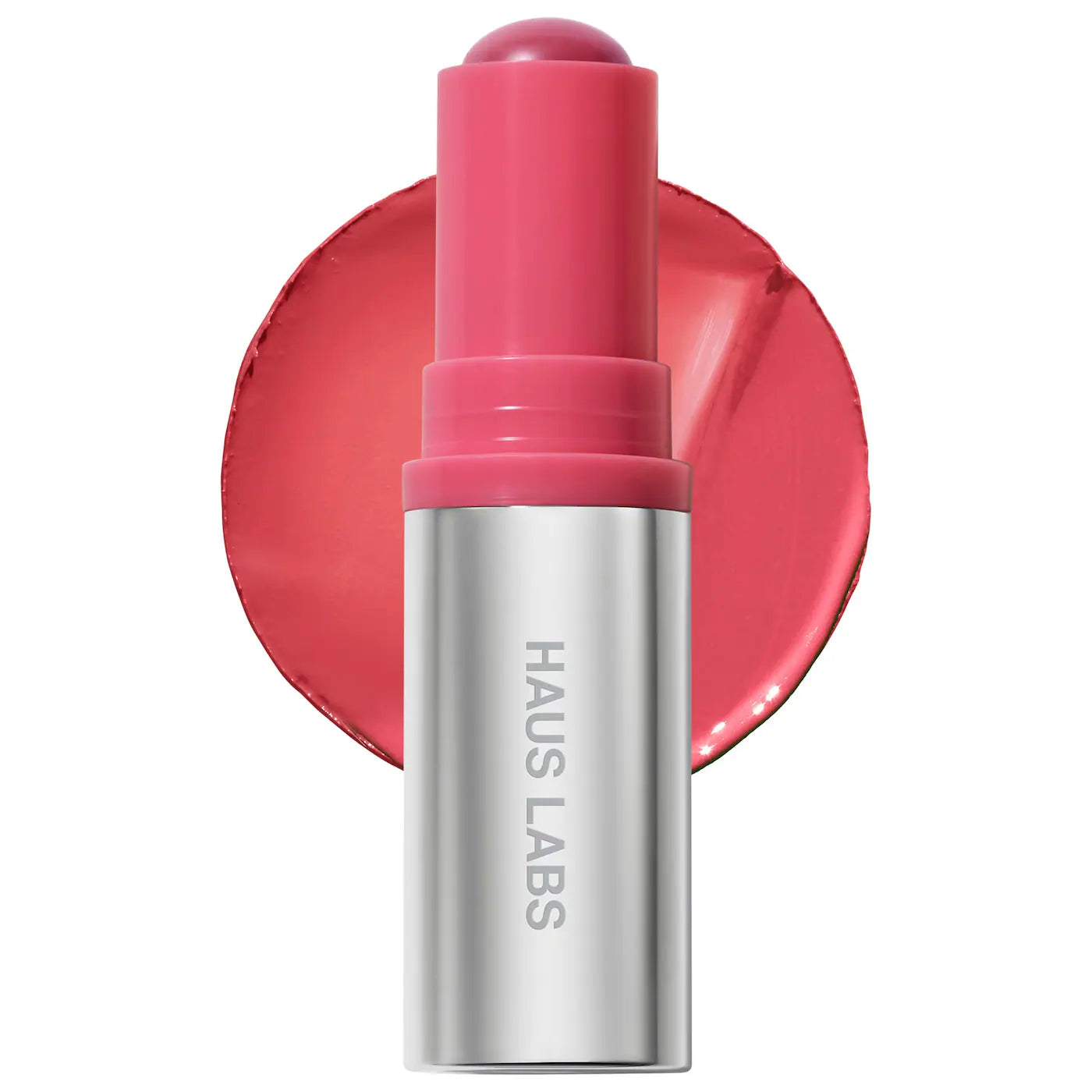 Haus Labs Color Fuse Longwear Hydrating Glassy Lip + Cheek Blush Balm Stick-The Luxury Lane