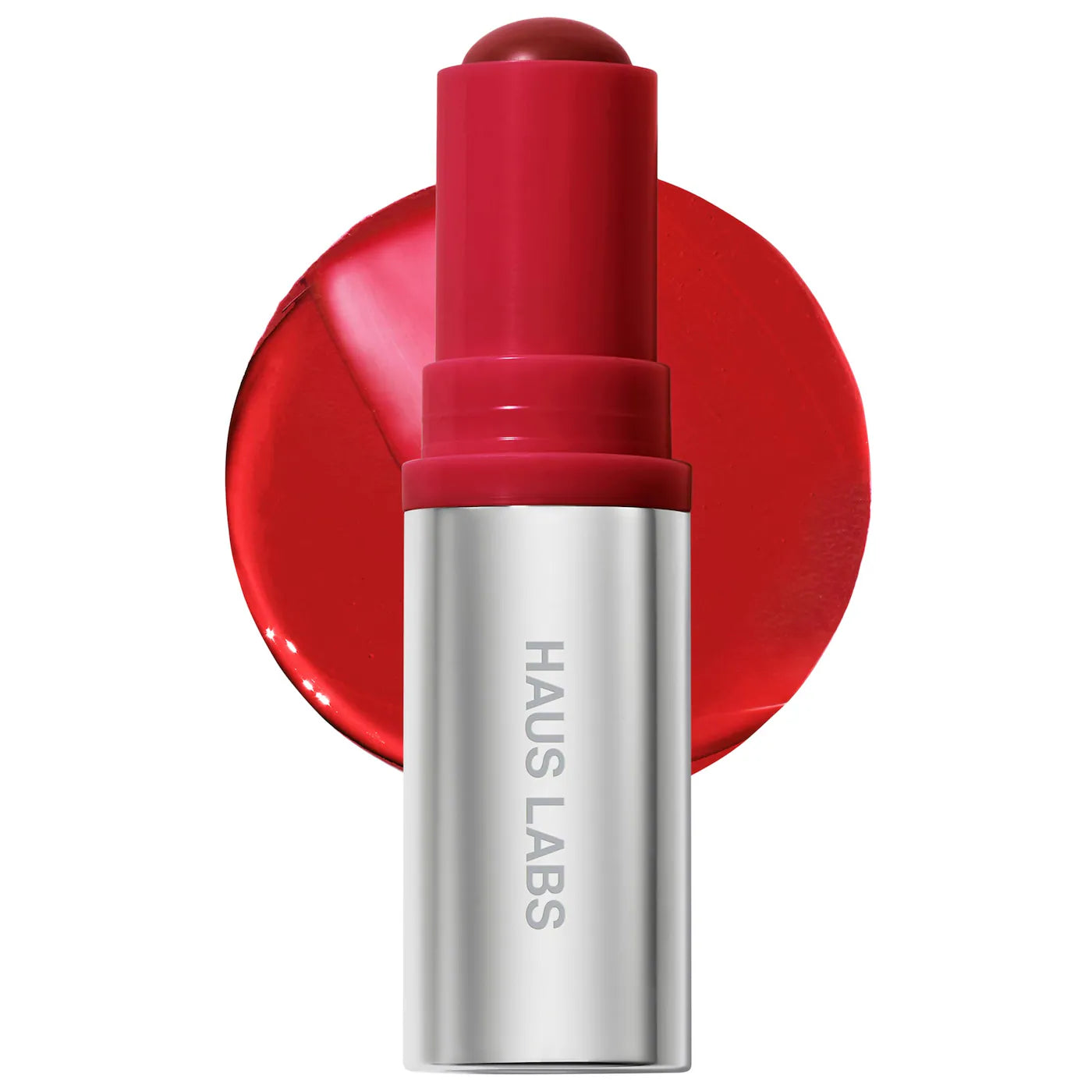 Haus Labs Color Fuse Longwear Hydrating Glassy Lip + Cheek Blush Balm Stick-The Luxury Lane