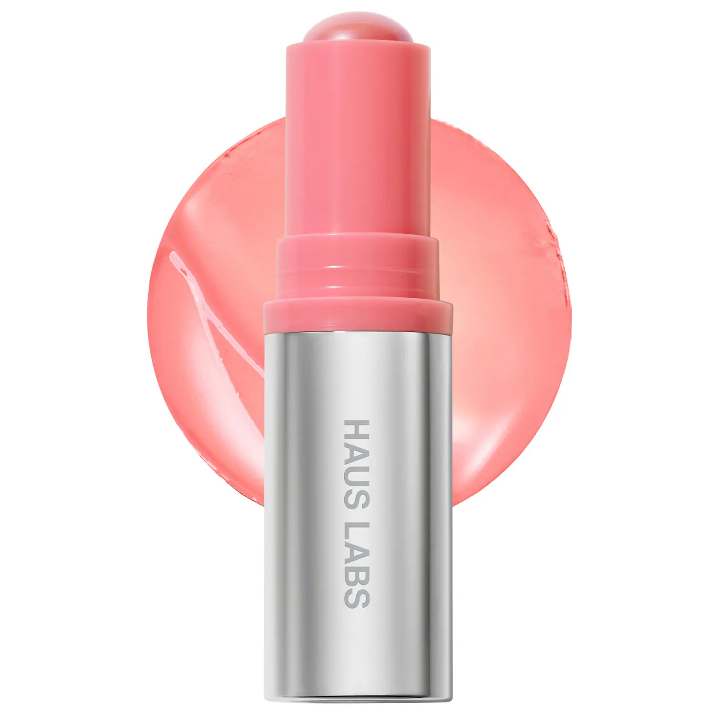 Haus Labs Color Fuse Longwear Hydrating Glassy Lip + Cheek Blush Balm Stick-The Luxury Lane