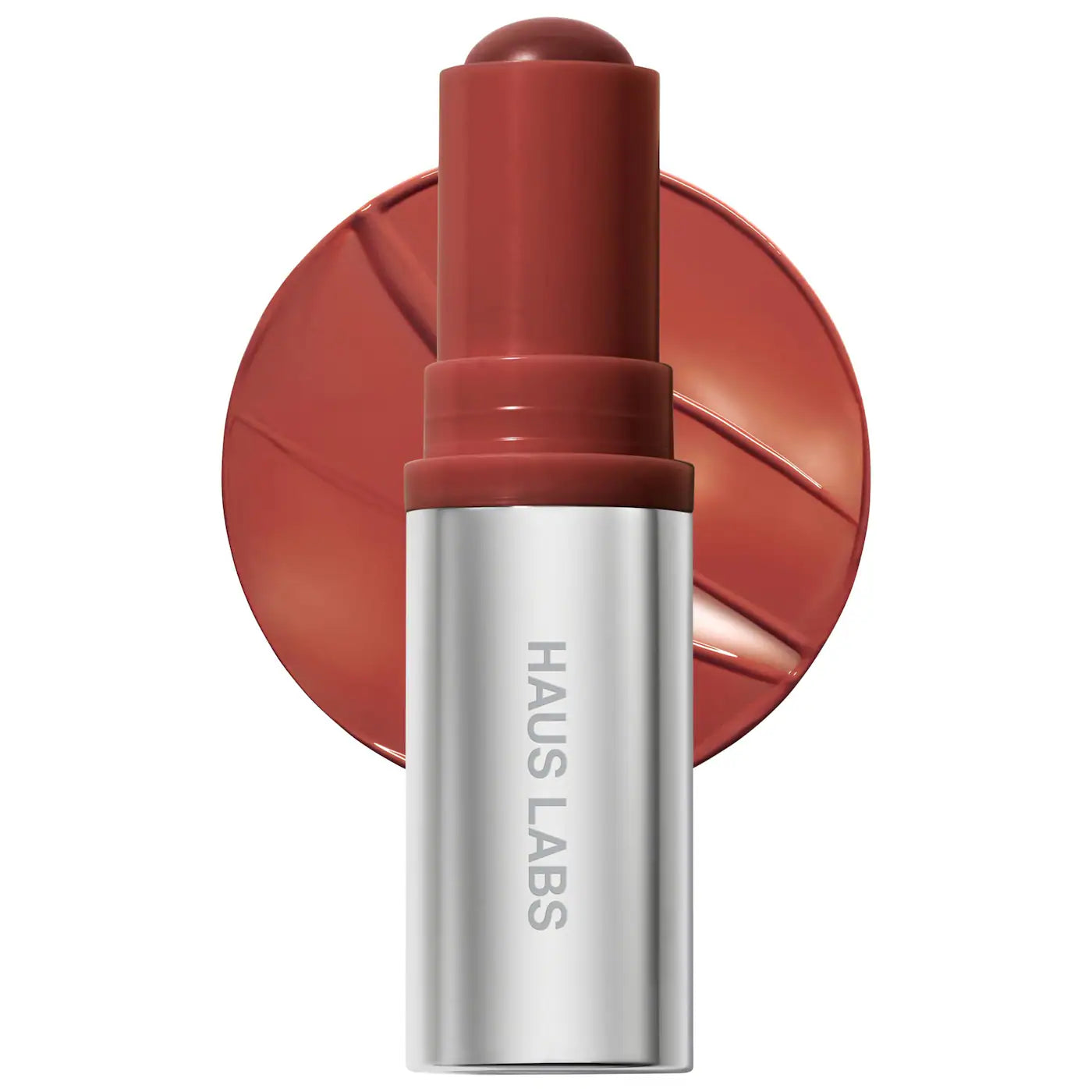 Haus Labs Color Fuse Longwear Hydrating Glassy Lip + Cheek Blush Balm Stick-The Luxury Lane