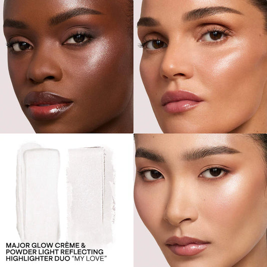 Patrick Ta My Love Major Glow Crème & Powder Light Reflecting Translucent Highlighter Duo
