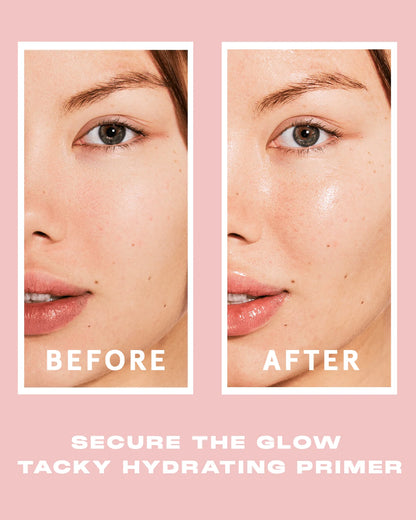 ONE SIZE Secure The Glow Tacky Hydrating Primer With Boba Complex-The Luxury Lane