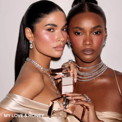 Patrick Ta Honey Major Glow Crème & Powder Light Reflecting Translucent Highlighter Duo-The Luxury Lane