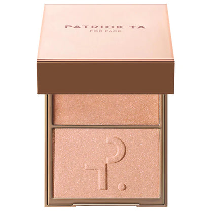 Patrick Ta Daddy Major Glow Crème & Powder Light Reflecting Translucent Highlighter Duo-The Luxury Lane