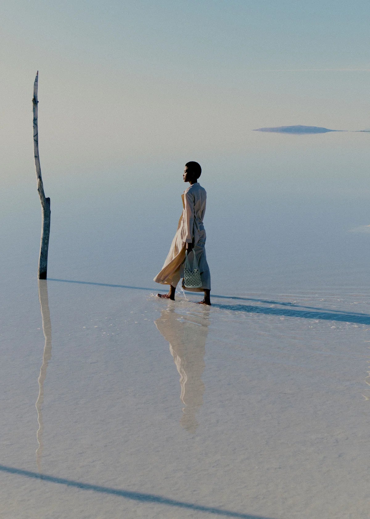 Polene Sole Sea Foam-The Luxury Lane