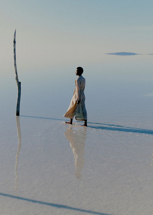 Polene Sole Sea Foam-The Luxury Lane