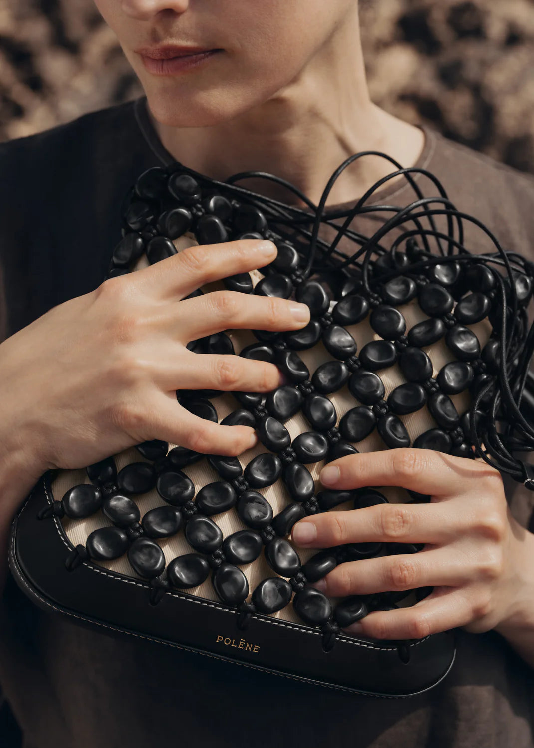 Polene Sole Black-The Luxury Lane