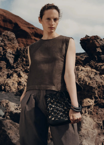 Polene Sole Black-The Luxury Lane