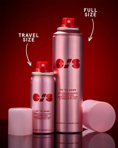 ONE SIZE On 'Til Dawn Mattifying Waterproof Setting Spray-The Luxury Lane