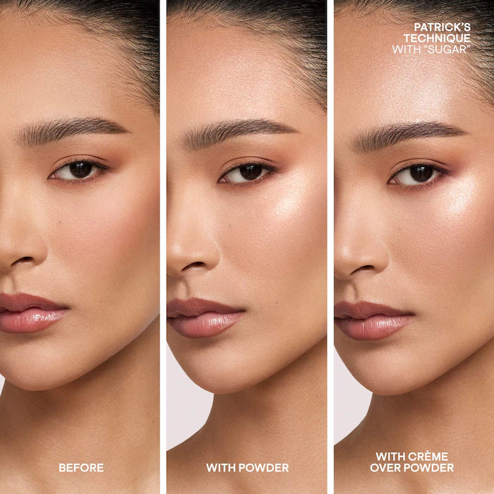 Patrick Ta Sugar Major Glow Crème & Powder Light Reflecting Translucent Highlighter Duo-The Luxury Lane
