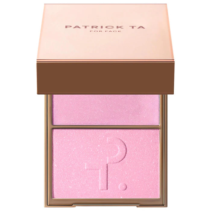 Patrick Ta Baby Major Glow Crème & Powder Light Reflecting Translucent Highlighter Duo-The Luxury Lane