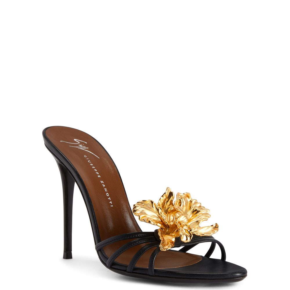 Giuseppe Zanotti Orchid Mule 105-The Luxury Lane