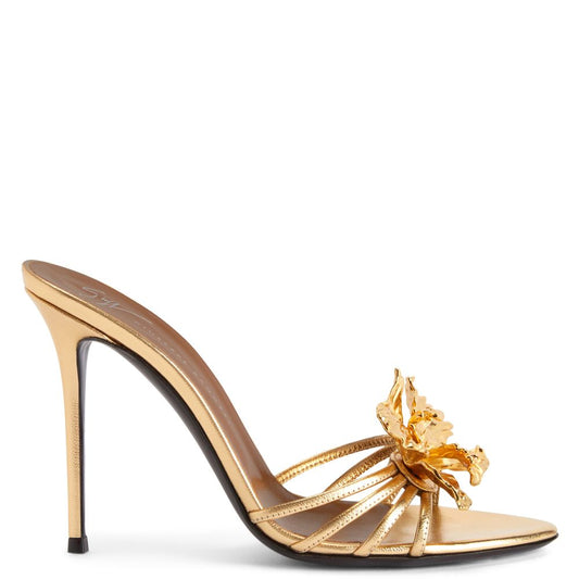 Guiseppe Zanotti Orchid Mule 105-The Luxury Lane