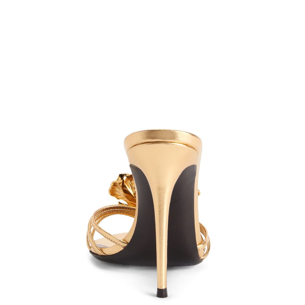 Guiseppe Zanotti Orchid Mule 105-The Luxury Lane