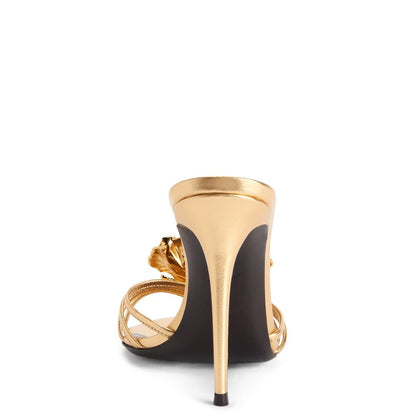 Guiseppe Zanotti Orchid Mule 105-The Luxury Lane
