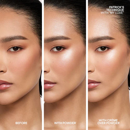 Patrick Ta Major Glow Creme & Powder Light Reflecting Translucent Highlighter Duo - My Love-The Luxury Lane