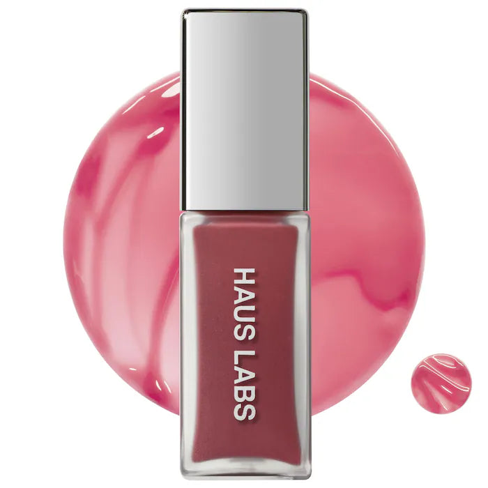 Haus Labs Guava PhD Hybrid Lip Glaze Plumping Gloss-The Luxury Lane