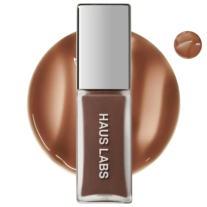 Haus Labs Praline PhD Hybrid Lip Glaze Plumping Gloss-The Luxury Lane