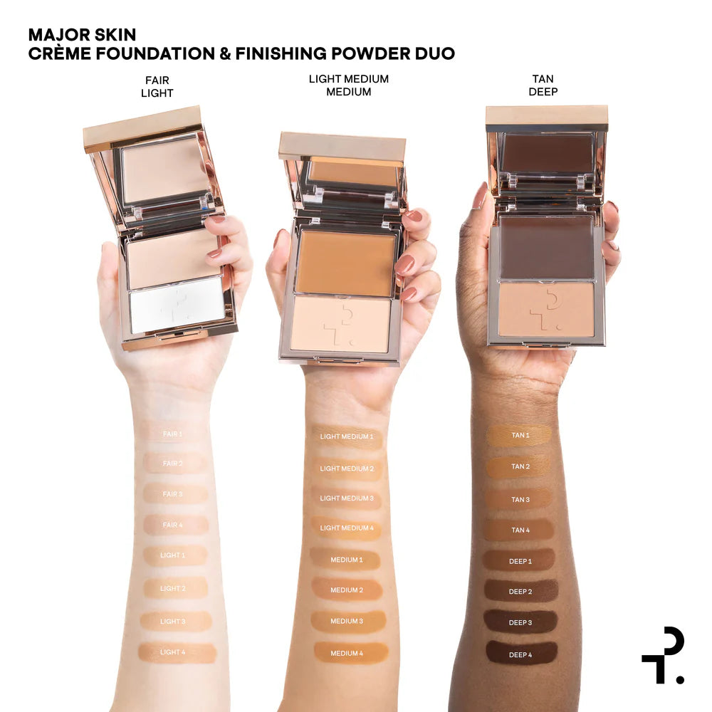 PATRICK TA: Major Skin Creme Foundation & Finishing Powder Duo-The Luxury Lane