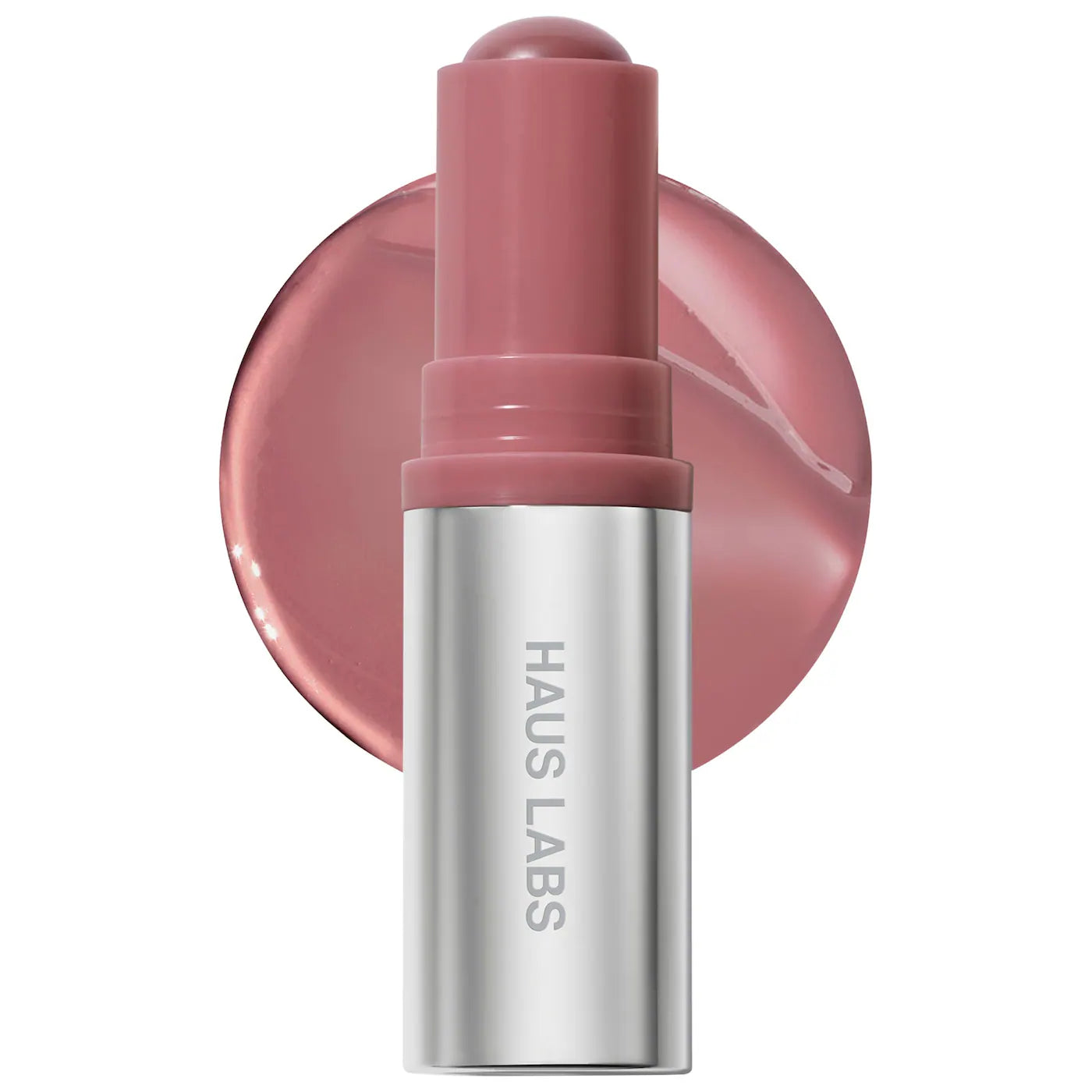 Haus Labs Color Fuse Longwear Hydrating Glassy Lip + Cheek Blush Balm Stick-The Luxury Lane