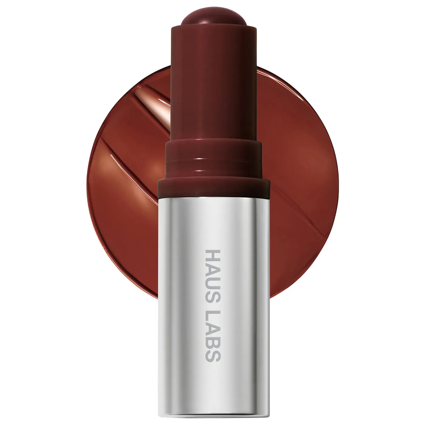 Haus Labs Color Fuse Longwear Hydrating Glassy Lip + Cheek Blush Balm Stick-The Luxury Lane