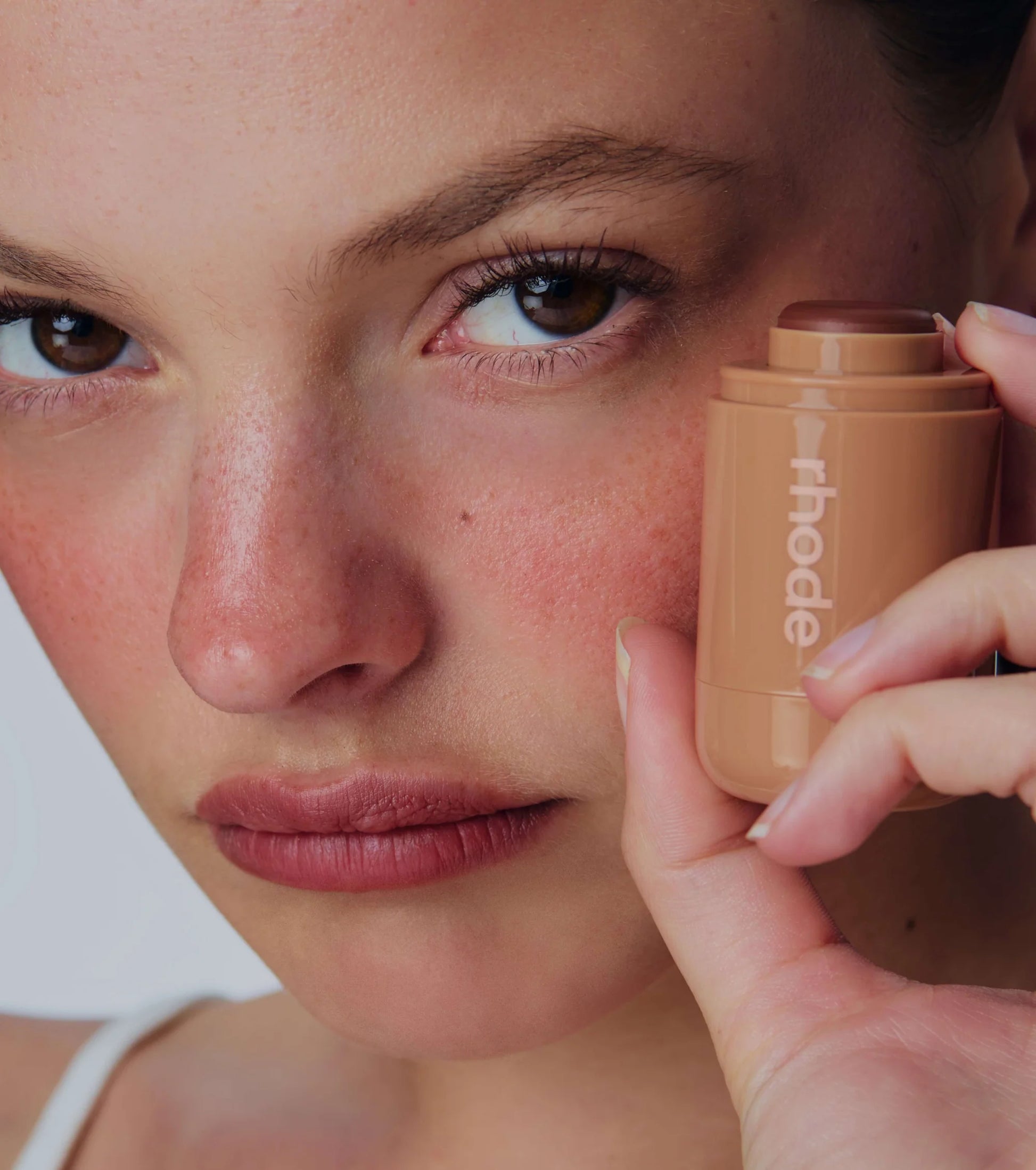 rhode pocket blush toasted teddy - bronze terracotta-The Luxury Lane